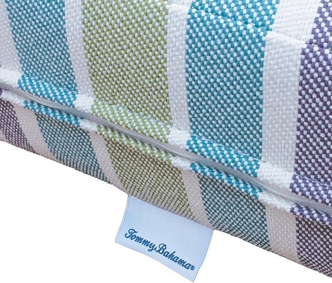 Tommy Bahama Deep Seating Lounge Cushion, 23" X 24" X 4", Bandeau Pastel