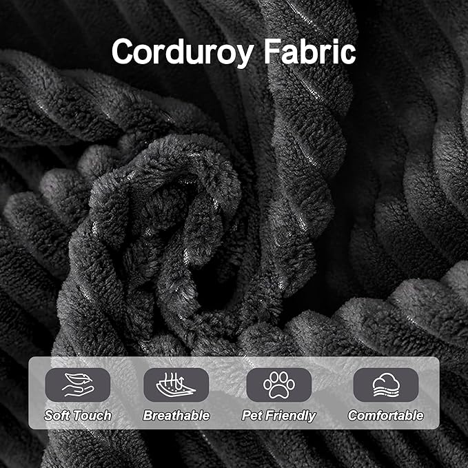 108-inch Boneless Couch for Living Room，Comfy Boneless Sofa with Deep Seats & Chaise Lounge, 3-Seat Modular Sofa Memory Foam Sectional Couches - No Assembly Required(Dark Black)