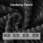 108-inch Boneless Couch for Living Room，Comfy Boneless Sofa with Deep Seats & Chaise Lounge, 3-Seat Modular Sofa Memory Foam Sectional Couches - No Assembly Required(Dark Black)