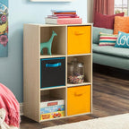 ClosetMaid 4176 6-shelf Cubeicals Organizer, 6-Cube, Birch