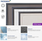 PURPLE LEAF Patio Lounge Chair with Canopy Shade Outdoor Chaise Lounge Chair Set of 2 for Lawn Poolside Backyard Sunbathing Tanning Chairs with Arm Beige