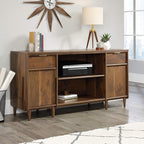 Sauder Clifford Place Credenza, Grand Walnut finish