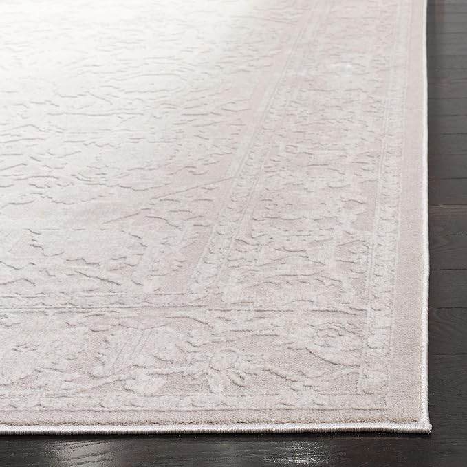 SAFAVIEH Area Rug 9x12 - Reflection Collection - Large - Cream & Ivory, Non-Shedding & Easy Cleaning, Ideal for Living Room, Bedroom, Dining Space (RFT665D)