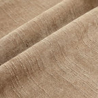 Foindtower Pack of 2 Textured Chenille Throw Decorative Pillow Covers Square Accent Solid Cushion Cover Neutral Farmhouse Pillow Case for Couch Sofa Bedroom Living Room 20x20 Inch,Taupe Khaki Camel