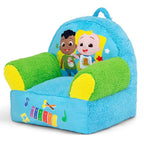 Delta Children - CoComelon Cozee Buddy Kids Chair, Blue