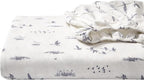 Eddie Bauer - Flannel Sheets King Size, Anti-Pilling & Wrinkle Resistant Cotton, Touchably Soft for All-Season Comfort - Bed Sheets with Matching Pillowcases & Fitted Sheet (Geese Meadow Yellow)