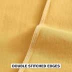 FUTEI Mustard Yellow Chenille Throw Pillow Covers 12x20 Inch Set of 2,Soft Striped & Diamond Textured Lumbar Pillow Cases,Modern Home Decor for Couch Living Room