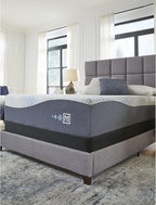 Signature Design by Ashley 10" Mattress Box Spring with Metal Foundation, Twin XL, Black
