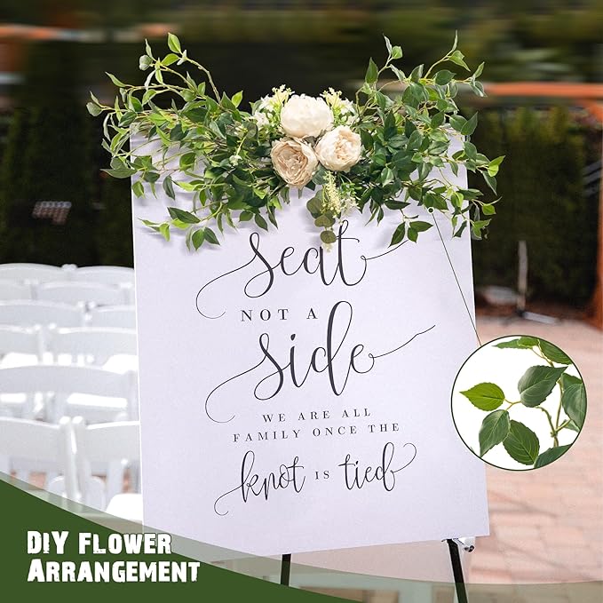 Eucalyptus Stems 32" Fake Plants Greenery for Vase Artificial Plants Indoor Bay Leaves Bathroom Decor Fake Leaves Greenery Stems Dining Room Decor Nordic (6PCS)