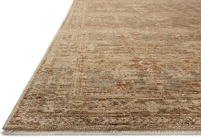 Loloi Magnolia Home by Joanna Gaines Junie Collection JUE-03 Spice/Multi 2'-0" x 3'-0", .38" Pile Height, Accent Rug