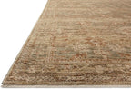 Loloi Magnolia Home by Joanna Gaines Junie Collection JUE-03 Spice/Multi 9'-6" x 9'-6", .38" Pile Height, Round Area Rug
