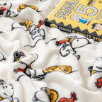 Berkshire Blanket Peanuts® VelvetLoft® Cute Character Snoopy Plush Blanket,Peanuts Red Baron,Twin 60 in x 90 in (Official Peanuts® Product)