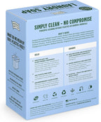 Ingredients Matter Powder Laundry Soap - Lotus Leaf + Sea Salt Scent, Hypoallergenic Detergent, Natural & Eco-Friendly, Plastic Free, Natural Essential Oils & Dermatologist Tested - 30 oz, 60 Loads