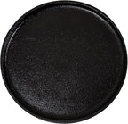Kate and Laurel Rava Modern Metal Round Drink Table; 10 x 10 x 21; Black; Cast Aluminum Accent Table for Use as Indoor Plant Stand or Living Room Decor Piece