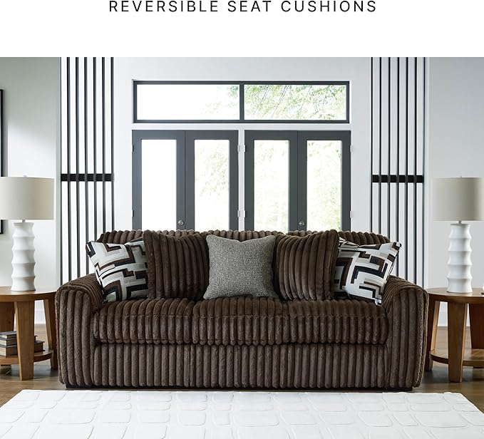 Signature Design by Ashley Maitelynn Contemporary Upholstered Chair with Non-Skid Legs, White