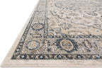 Loloi Teagan Collection TEA-01 Natural/Lt. Grey 7'-11" x 10'-6" Area Rug, Large, Soft Neutral Rug, High-Traffic for Living Room, Bedroom, Home Office, Dining Area