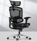 FLEXISPOT ErgoX-PRO Ergonomic Office Chair with Footrest Black – AeroWeave 5.0 Mesh Seat, 5D Lumbar, 7D Armrests, 4D Headrest, 551LBS Capacity – Office, Gaming, Home