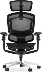 FLEXISPOT ErgoX-PRO Ergonomic Office Chair Black – 5D Lumbar, 7D Armrests, 4D Headrest, 551LB Capacity, AeroWeave 5.0 Mesh Seat – Office, Gaming, Bedroom