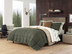 Eddie Bauer - Twin Sheets, Cotton Flannel Bedding Set, Brushed For Extra Softness, Cozy Home Decor (Deer Hollow, Twin)