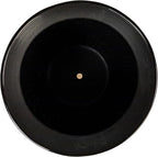 Creative Co-Op Embossed Textured Stoneware Planter, Matte Black