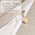 ZWJD Beige Pillow Covers 18x18 Inch Set of 2 Chenille Throw Pillow Covers with Elegant Design Soft and Luxurious Decorative Throw Pillows for Couch, Bed, and Home Decor(Beige)