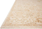 Loloi Chris Loves Julia Palma Collection PLM-04 Natural/Spice 5'-3" x 7'-6" Area Rug Vintage Style Boho Living Room Bedroom Carpet