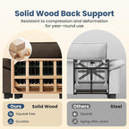 PHI VILLA Indoor Modular Sectional Couches Sets, 2-Piece Armless Sofa Set, 2-Seater Upholstered Couch for Living Room Small Spaces, Chenille Fabric, Taupe