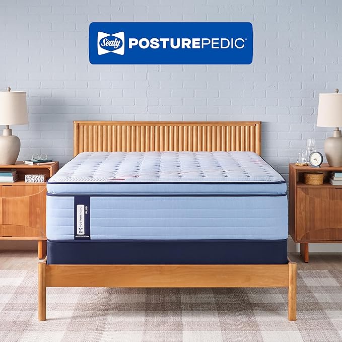Sealy Posturepedic® Plus Glenshaw 15" Soft Pillowtop Innerspring Mattress - Twin
