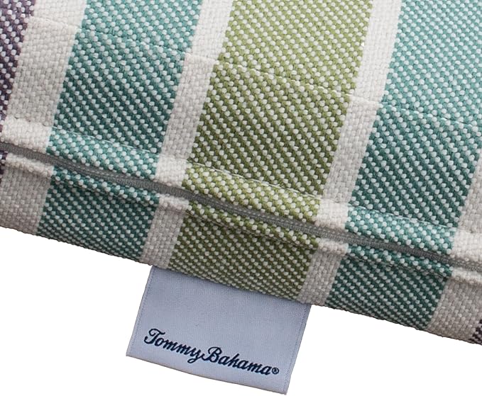 Tommy Bahama Bench Cushion, 50" X 16" X 2.5", Bandeau Pastel