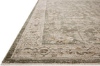 Loloi Magnolia Home by Joanna Gaines Pace Collection PAC-06 Forrest/Natural 9'-6" x 9'-6" Round Area Rug
