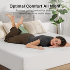 Novilla Full Mattress, 12 Inch Full Size Memory Foam Mattress with Comfort Foam for Pressure Relief & Cool Fresh Sleep,Removable Washable Cover, Medium Firm