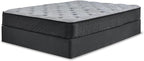 Signature Design by Ashley Queen Size Comfort Plus Hybrid Mattress with Memory and Quilt Foam, Wrapped Coils, Fiberglass Free, 10-Year Warranty, 10" Height
