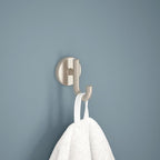 Delta Trinsic (1-Pack) Towel Hooks Brilliance Stainless Steel Single Bathroom Hooks Wall Mounted for Robes & Towels Hand Towel Hook Holder Kitchen, Bathroom Accessories