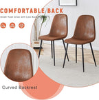 Round Dining Table Set for 6 with Storage, 42" Round Dining Table with 6 Suede Chairs, 7 Piece Kitchen Table Chairs Set of 6 with Thick Wood Top, Roman Column Pedestal, Space-Saving