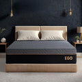 MLILY EGOHOME 12 Inch Twin Mattress,Copper Gel Cooling Memory Foam Mattress for Back Pain Relief,Therapeutic Mattress Bed in a Box, Made in USA, CertiPUR-US Certified, 38x75x12 Black
