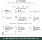 Balsam Hill 5.5 ft Unlit Classic Blue Spruce - Artificial Christmas Tree with Premium Stand for Indoor Holiday Decorating