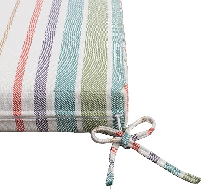 Tommy Bahama Bench Cushion, 48" X 19" X 2.5", Bandeau Pastel