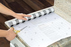 EasyLiner Peel & Stick Decor Removable Peel and Stick Wallpaper - Self Adhesive Decorative Shelf Paper for Cabinets, Walls, Resurfacing Projects - Adhesive Shelf Liner - 20in x 18ft - Black Gingham