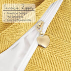 ZWJD Yellow Pillow Covers 26x26 Set of 2 Chenille Throw Pillow Covers with Elegant Design Soft and Luxurious Decorative Throw Pillows for Couch, Bed, and Home Decor