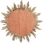 Creative Co-Op Driftwood Sunburst Mirror