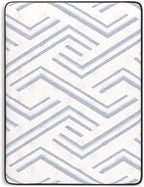 Signature Design by Ashley Twin Size Stack 12 Inch Hybrid Medium Plush Cooling Gel Infused Memory Foam Mattress for Pressure Relief, Fiberglass Free, Mattress in A Box