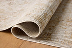 Loloi Magnolia Home by Joanna Gaines Pace Collection PAC-02 Natural/Gold 11'-6" x 15'-4" Area Rug