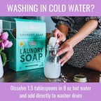 Ingredients Matter Powder Laundry Soap - Lavender Scent, Hypoallergenic Detergent, Natural & Eco-Friendly, Plastic Free, Made in USA, Natural Essential Oils & Dermatologist Tested - 15 oz, 30 Loads
