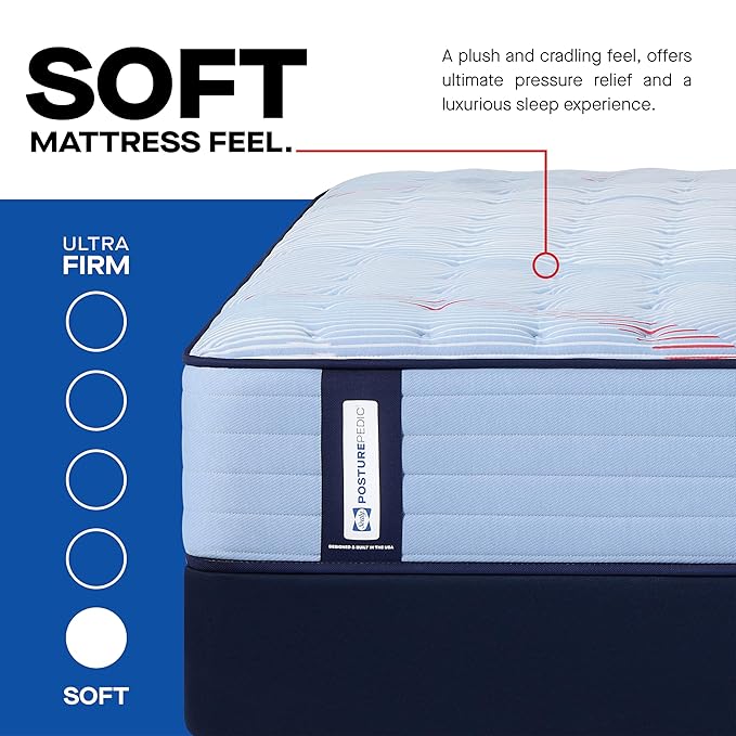 Sealy Posturepedic® Fayette 13" Soft Tight Top Innerspring Mattress - Twin
