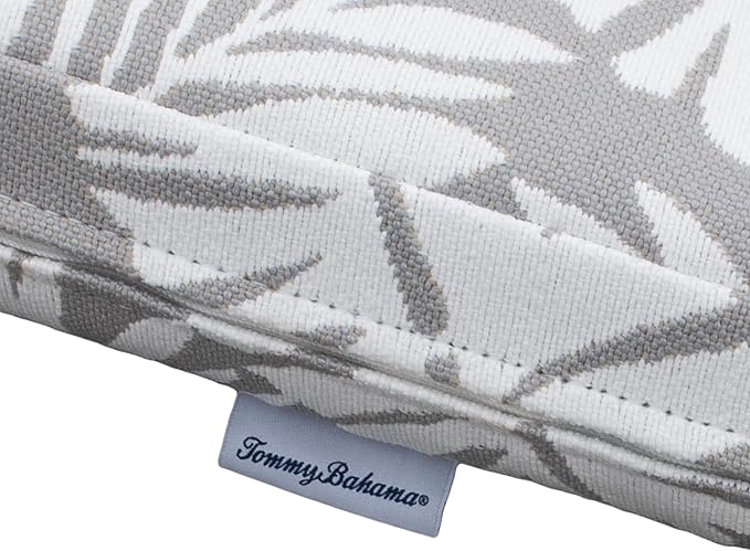 Tommy Bahama Bench Cushion, 48" X 16" X 2.5", Tropical Chrome