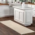 nuLOOM 2'6" x 6' Cozy Plush Area Rug, Machine Washable, Non-Slip, Soft Fluffy Shag Carpet for Living Room Bedroom Kids Room Nursery Home Decor, Kai Beige