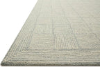 Loloi Chris Loves Julia Francis Collection FRA-03 Silver/Sky 3'-6" x 5'-6" Accent Rug