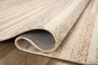 Loloi Chris Loves Julia Chris Collection CHR-03 Ivory/Clay 7'-9'' x 9'-9'', .50" Pile Height, Area Rug