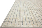 Loloi Amber Lewis Bexley Collection BEX-04 Slate/Natural 2'-7" x 10'-0" Runner Rug Neutral, Textured, Living, Bedroom, Dining, Carpet