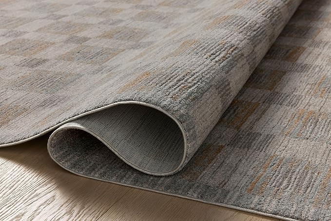 Loloi Amber Lewis Cali Collection CIL-07 Mist/Wheat 2'-7" x 8'-0", .25" Pile Height, Runner Rug